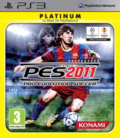Pro Evolution Soccer 2011 Platinum Ps3